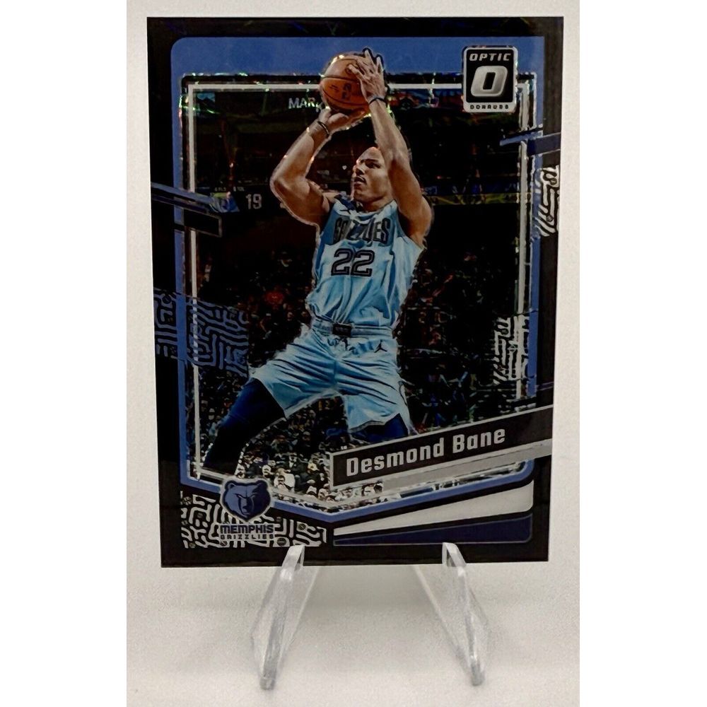 2023-24 Donruss Optic Basketball Desmond Bane Black Velocity /39‎ Grizzlies